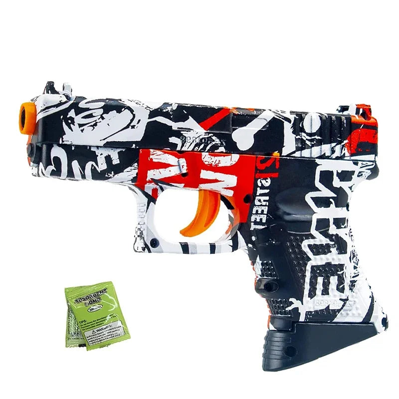 Manual Gel Ball Blaster, without Charge, Shooting Toy ,Suitable for Backyard Fun and Outdoor Team Shooting Games