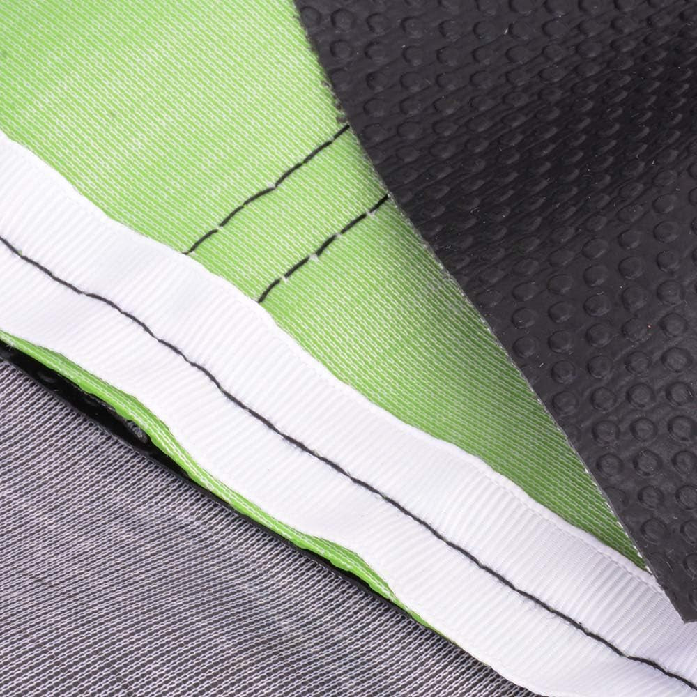 Dirt Bike Seat Cover,Motorcycle Cushion with Non-Slip Rubber Striped for KX65 2000-2024/KLX110 2002-2024 - Green