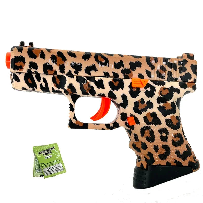 Manual Gel Ball Blaster, without Charge, Shooting Toy ,Suitable for Backyard Fun and Outdoor Team Shooting Games