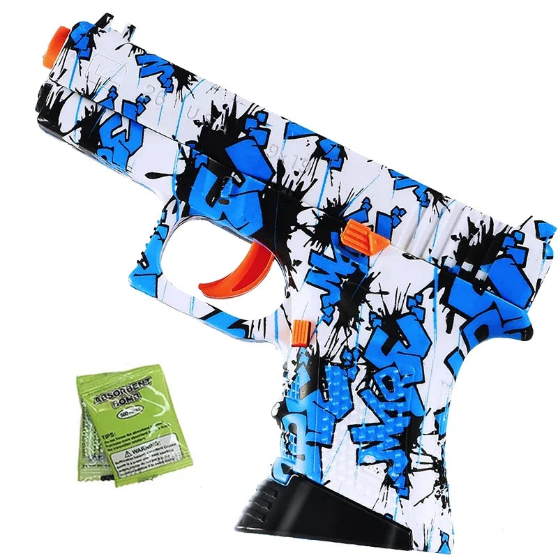 Manual Gel Ball Blaster, without Charge, Shooting Toy ,Suitable for Backyard Fun and Outdoor Team Shooting Games