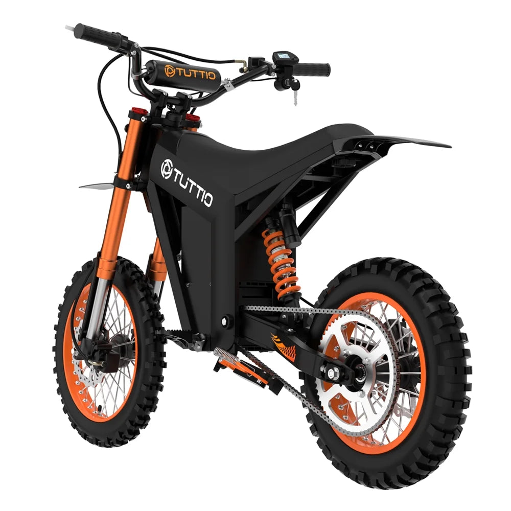Soleil01 Electric Dirt Bike for Adults,2000W Motor,48V 21Ah Battery, 200N.M High Torque,Max 37Mph,All Terrain Motorized Dirt Bikes