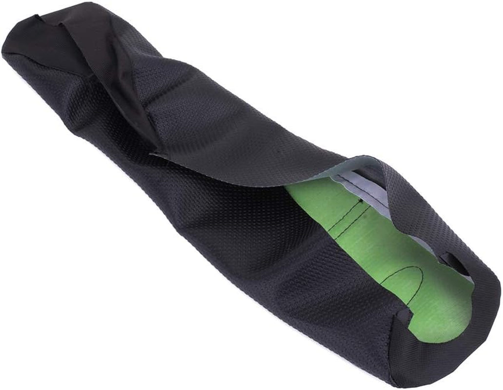 Dirt Bike Seat Cover,Motorcycle Cushion with Non-Slip Rubber Striped for KX65 2000-2024/KLX110 2002-2024 - Green