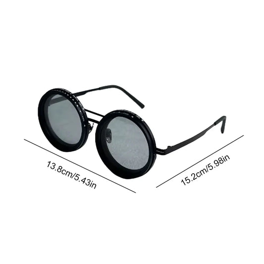Adjustable 1-9 Sunglasses with ND Filter Lenses Fishing Rounded Polarized Glasses Polarized Sunglasses for Men