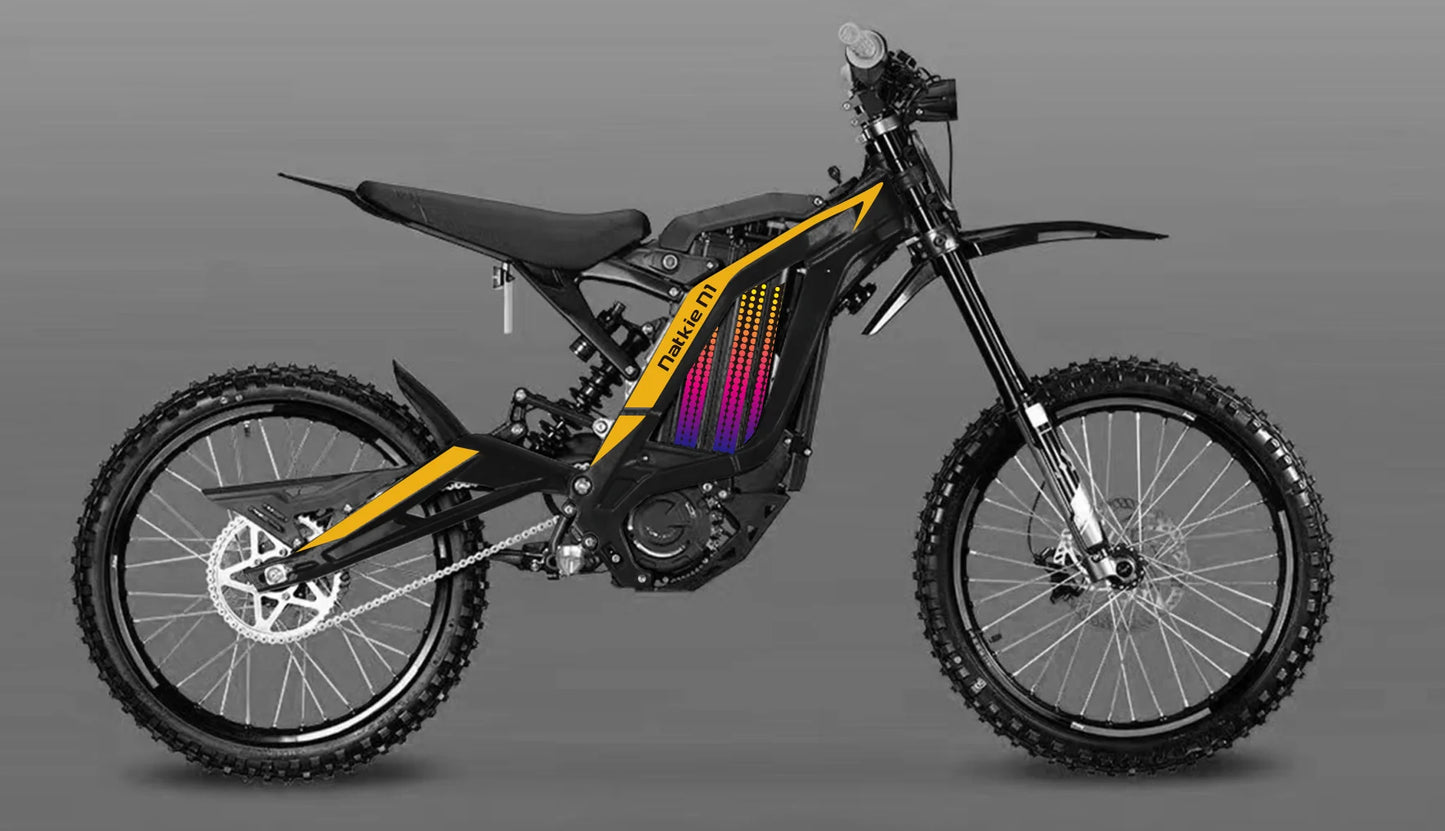 Ebike 8000W 72V 30AH N1 Electric Motorcycle 19Inch MTB Tires Electric Dirt Bike with LCD Display