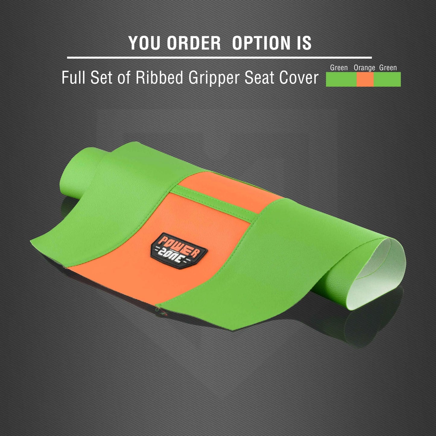 Motorcycle Pro Ribbed Rubber Artificial Leather Gripper Soft Seat Cover for HONDA YAMAHA SUZUKI KAWASAKI KTM Dirt Bike off Road