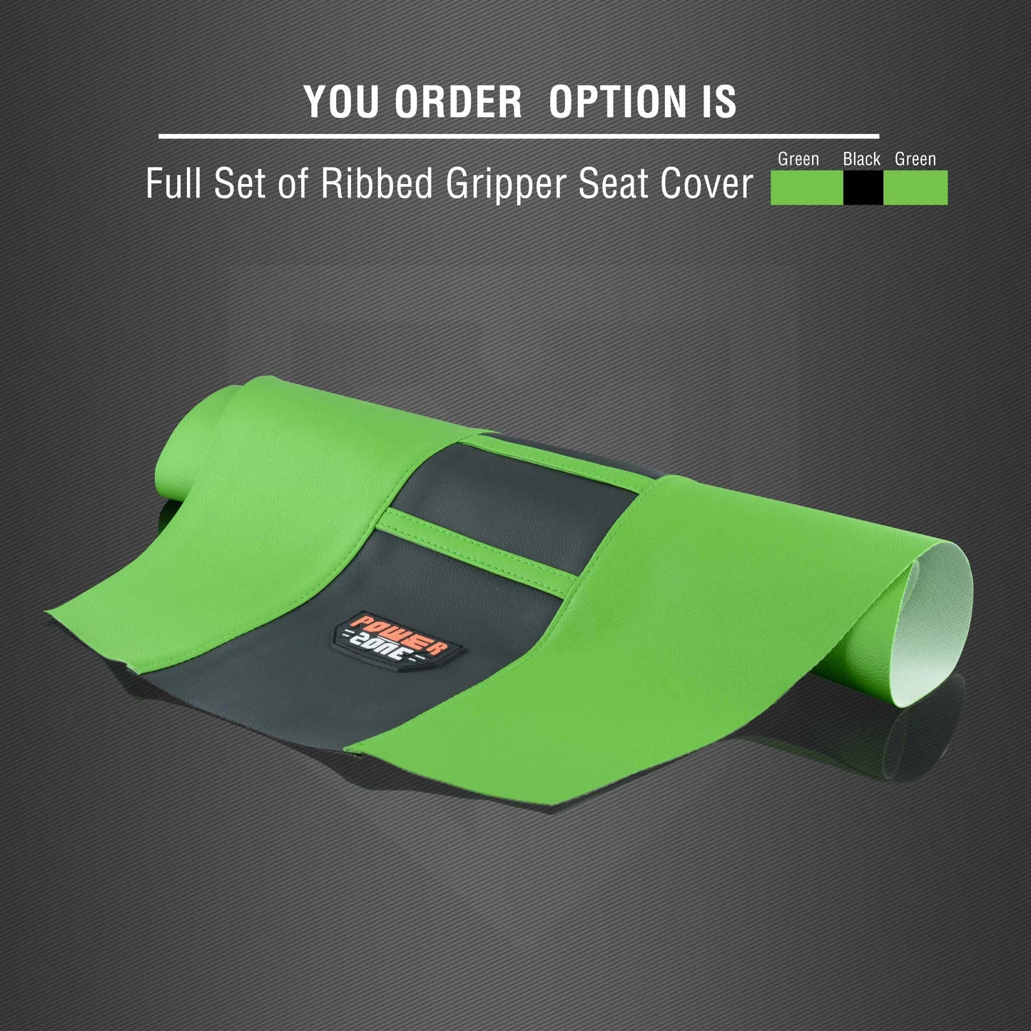 Motorcycle Pro Ribbed Rubber Artificial Leather Gripper Soft Seat Cover for HONDA YAMAHA SUZUKI KAWASAKI KTM Dirt Bike off Road