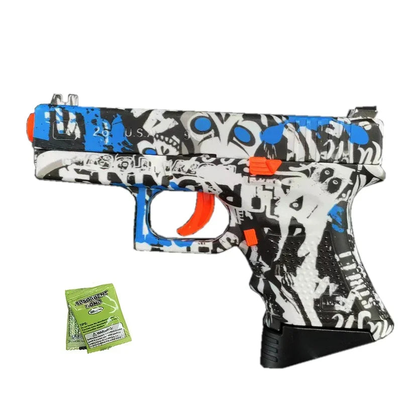 Manual Gel Ball Blaster, without Charge, Shooting Toy ,Suitable for Backyard Fun and Outdoor Team Shooting Games