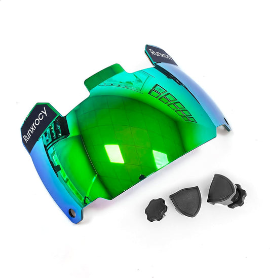 Football Visor for Helmet Football Visor Eye Shield Universal Fit Outdoor Sports Protective Eye Shield for Helmet Include with Visor Clips