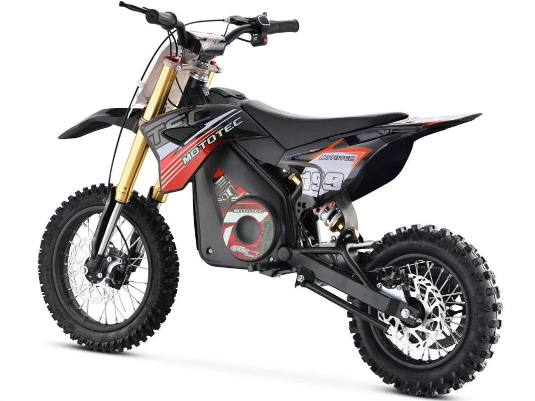 36V Pro Electric 1000W Dirt Bike, Red