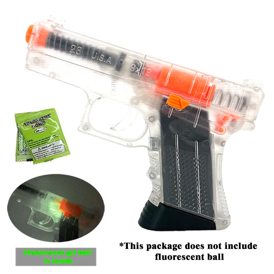 Manual Gel Ball Blaster, without Charge, Shooting Toy ,Suitable for Backyard Fun and Outdoor Team Shooting Games